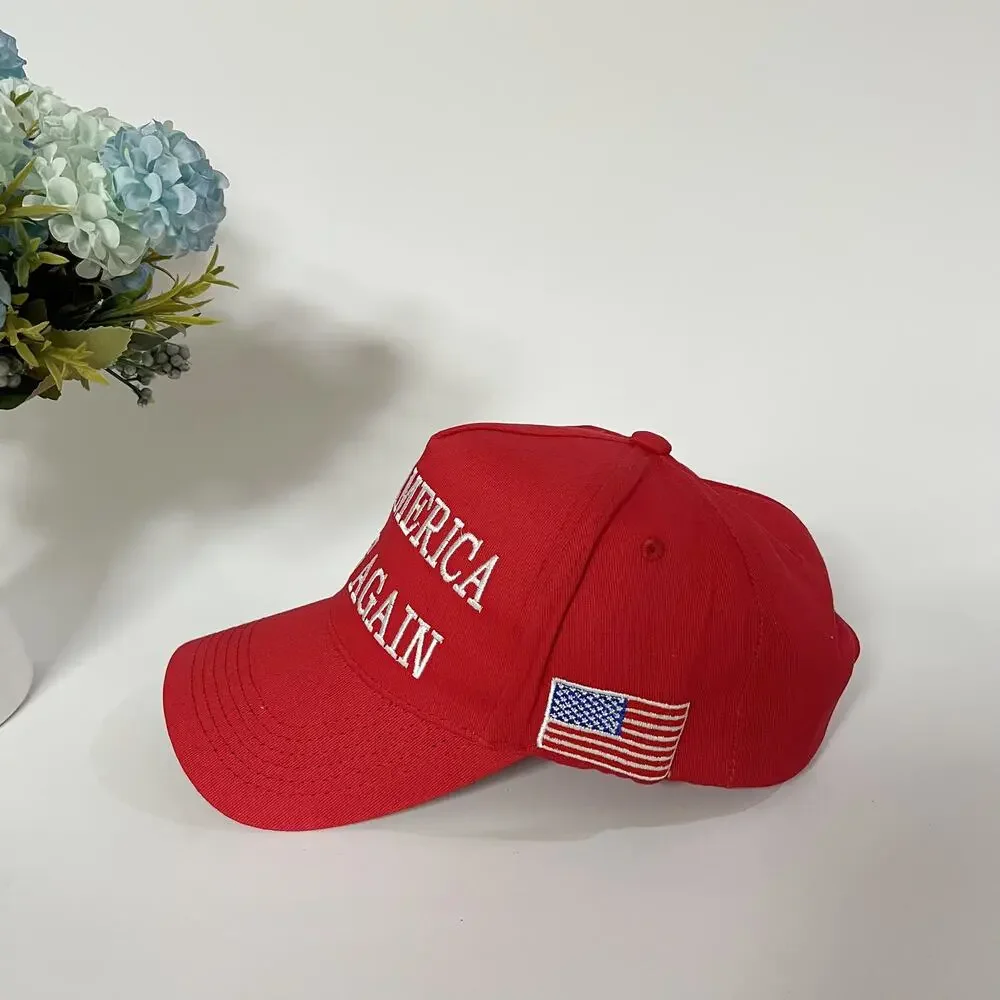 Donald Trump MAGA Hat Embroidered Adjustable Baseball Cap US